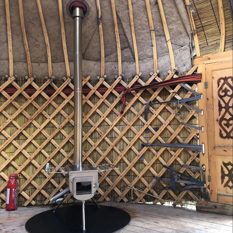 Winnerwell Woodlander PLUS External Air L‑Size Tent Stove – WLD-STV-305