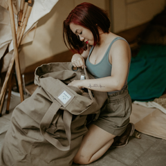 White Duck Outdoors - Hoplite Canvas Top Load Bag - FBA-HTL