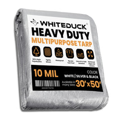 White Duck Outdoors - Heavy Duty Poly Tarp 10 mil, 6 oz. - 10-PT
