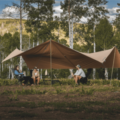 White Duck Outdoors - Sunshade Tarp 170 13'x8' - SS-4x4-WR