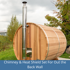 Dundalk LeisureCraft - CT Tranquility Barrel Sauna - CTC2345