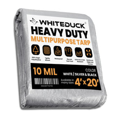 White Duck Outdoors - Heavy Duty Poly Tarp 10 mil, 6 oz. - 10-PT