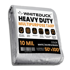 White Duck Outdoors - Heavy Duty Poly Tarp 10 mil, 6 oz. - 10-PT