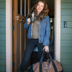 White Duck Outdoors - Filios Canvas Duffel Bag - FBA-FDB