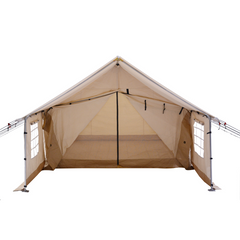 White Duck Outdoors - Alpha Pro Wall Tent  14'x16', Extended Flysheet & Porch (Water Repellent) - WD-Bundle219