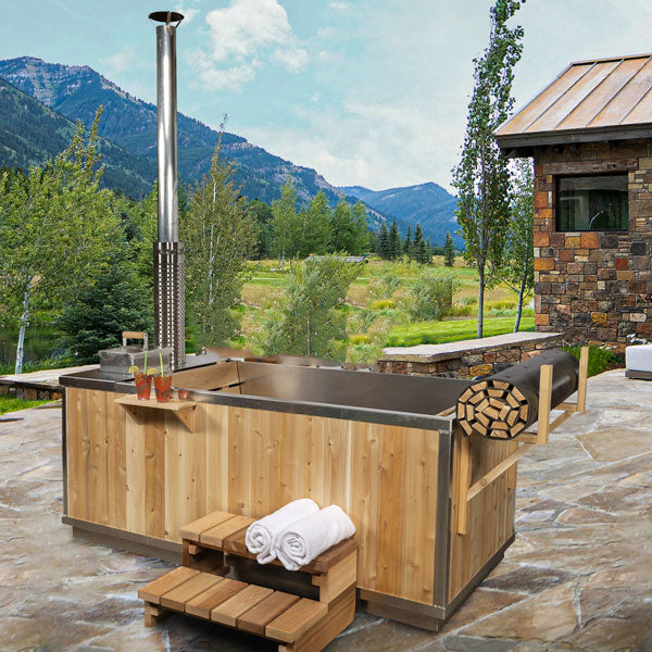 Dundalk LeisureCraft - Starlight Wood Burning Hot Tub - CT372W