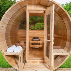Dundalk LeisureCraft -  Serenity MP Barrel Sauna - CTC2245MP