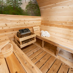 Dundalk LeisureCraft -  Serenity MP Barrel Sauna - CTC2245MP