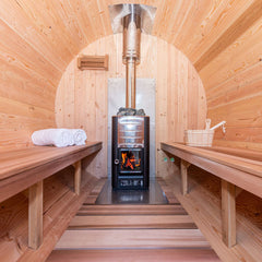 Dundalk LeisureCraft - CT Tranquility Barrel Sauna - CTC2345