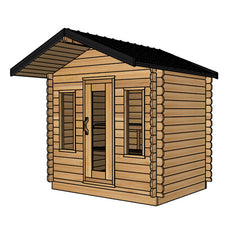 Dundalk LeisureCraft - CT Palmer Cabin Sauna - CTC68