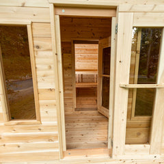 Dundalk LeisureCraft - CT Georgian Cabin Sauna with Changeroom - CTC88CE