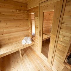 Dundalk LeisureCraft - CT Georgian Cabin Sauna with Changeroom - CTC88CE