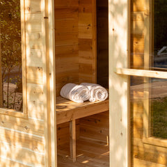 Dundalk LeisureCraft - CT Georgian Cabin Sauna with Changeroom - CTC88CE
