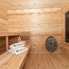 Dundalk LeisureCraft - Georgian Cabin Sauna with Porch - CTC88PW