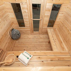 Dundalk LeisureCraft - Georgian Cabin Sauna with Porch - CTC88PW