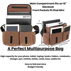 White Duck Outdoors - Filios Messenger Bag - FMB