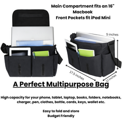 White Duck Outdoors - Filios Messenger Bag - FMB