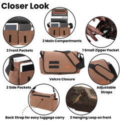 White Duck Outdoors - Filios Messenger Bag - FMB