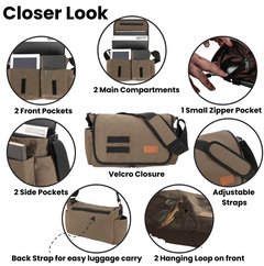 White Duck Outdoors - Filios Messenger Bag - FMB