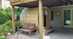 Dundalk LeisureCraft - CT Harmony Barrel Sauna -  CTC22E