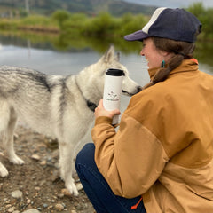 White Duck Outdoors - Insulated 20 oz with Café Cap - WD-20-B-01