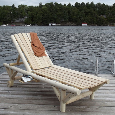 Dundalk LeisureCraft - Adirondack Chaise Lounge - L334