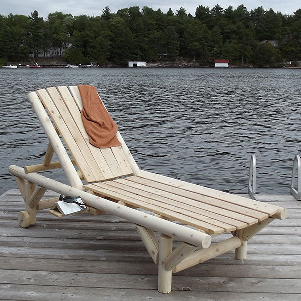 Dundalk LeisureCraft - Adirondack Chaise Lounge - L334