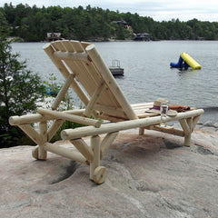 Dundalk LeisureCraft - Adirondack Chaise Lounge - L334