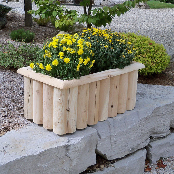 Dundalk LeisureCraft - Log Planter - L35