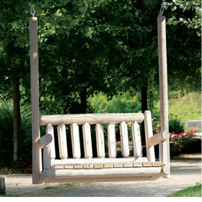 Dundalk LeisureCraft - Log Swing Seat Only - L400