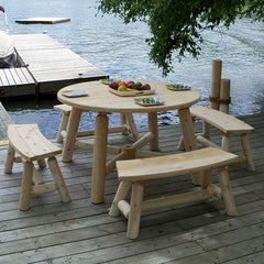 Dundalk LeisureCraft - Curved Dining Bench - L525