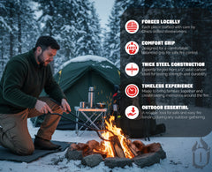 Ohio Flame – Campfire Tongs 30" – OF30T