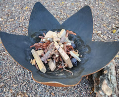 Ohio Flame – Fire Flower Artisan Fire Bowl – OFABFF