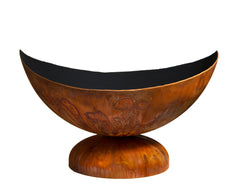 Ohio Flame – Lunar Artisan Fire Bowl - Patina Finish – OFABLU