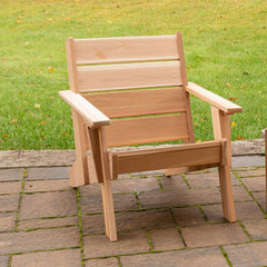 Dundalk LeisureCraft - Pacific Modern Outdoor Chair - PM110