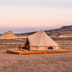 White Duck Outdoors - USED - 20' Regatta Bell Tent - Sandstone - WD-RBT-13-Used