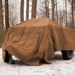 White Duck Outdoors - 100% Cotton Canvas Tarp 18 oz. - FBA