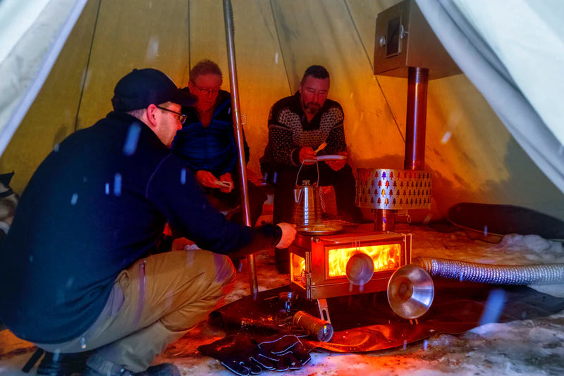Winnerwell Nomad PLUS Double View External Air Tent Stove – WLD-STV-302