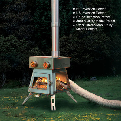 Winnerwell Marsfire External Air Wood Burning Tent Stove – WLD-STV-301