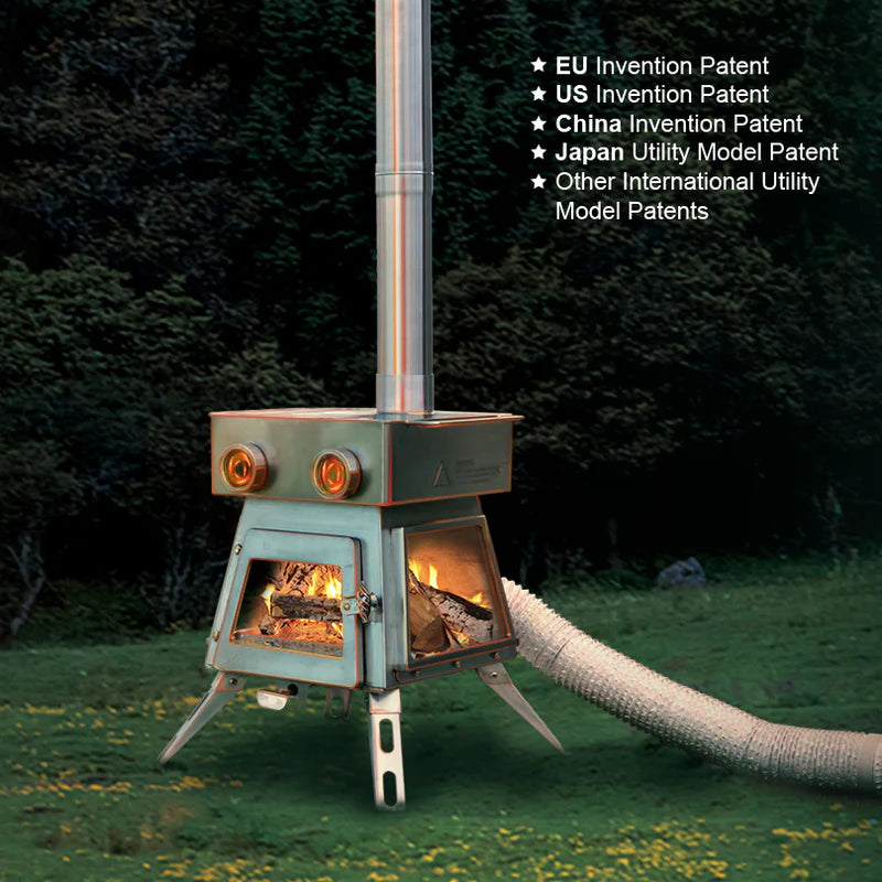 Winnerwell Marsfire External Air Wood Burning Tent Stove – WLD-STV-301