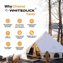 White Duck Outdoors - 20' Avalon Bell Tent - TNT-00915